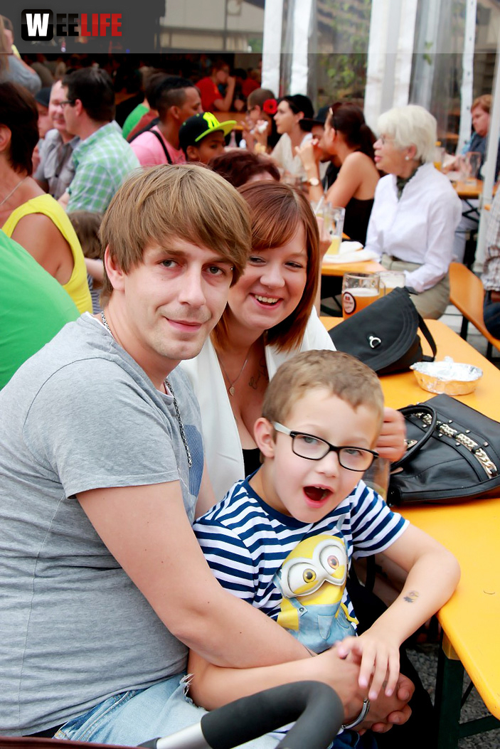 Wiesenfest Münchberg 2015 Abends