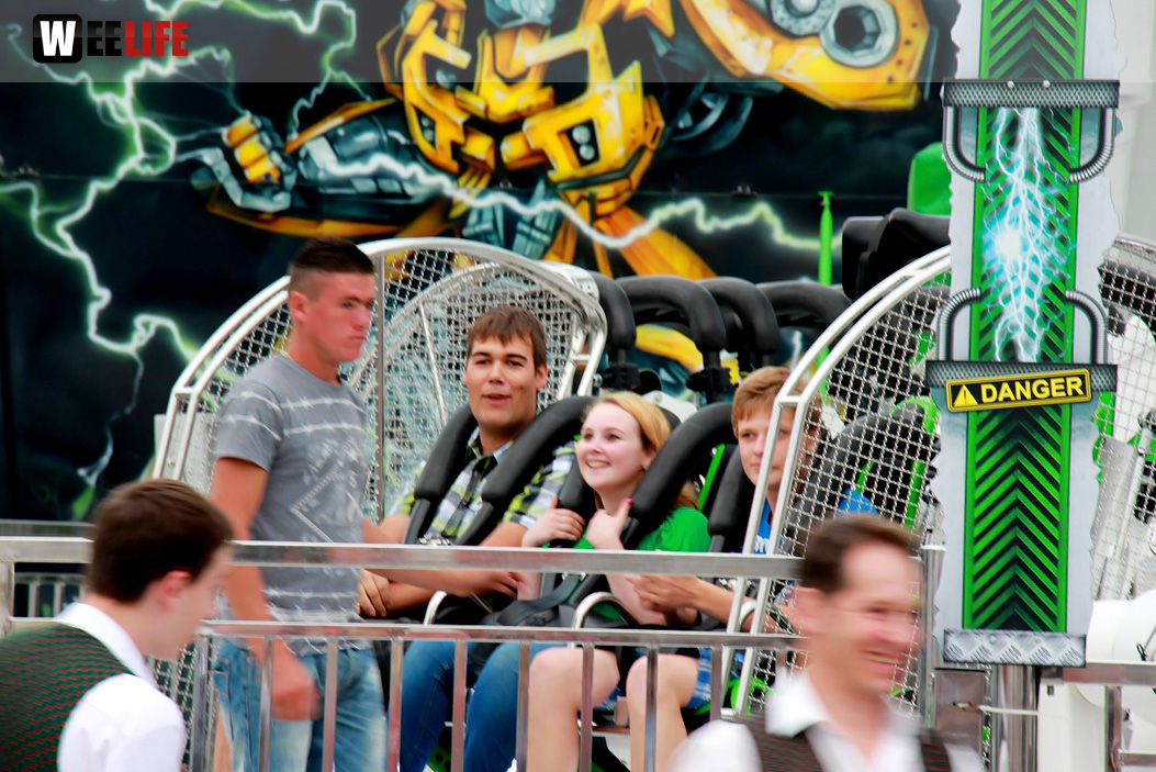 Wiesenfest Münchberg 2015 Abends