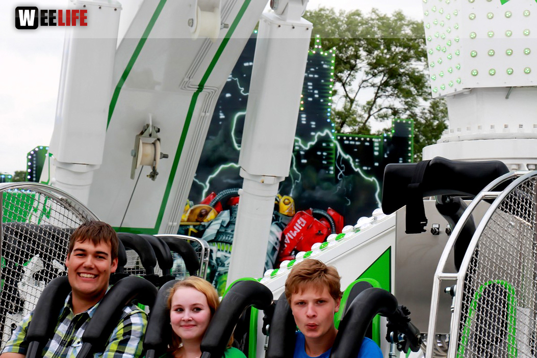 Wiesenfest Münchberg 2015 Abends
