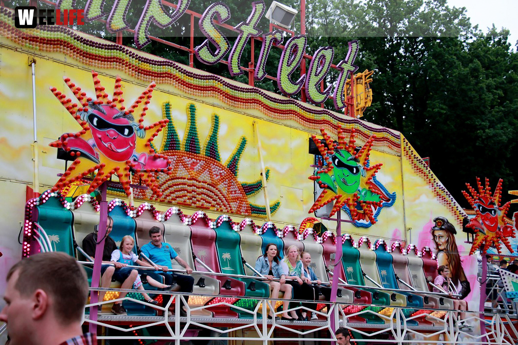 Wiesenfest Münchberg 2015 Abends