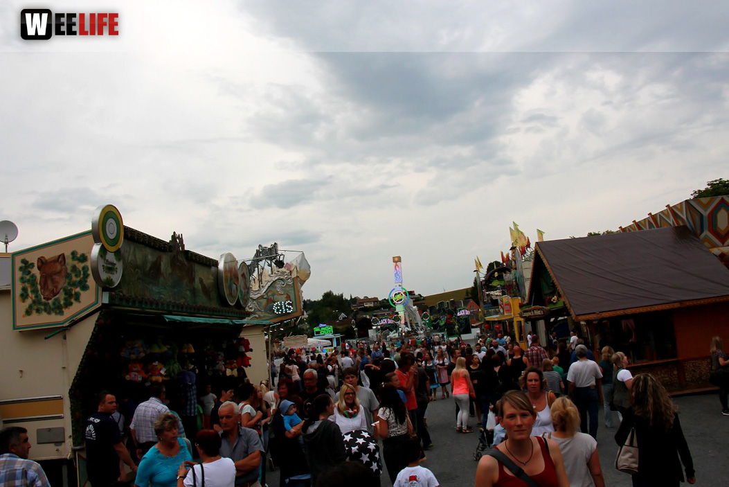 Wiesenfest Münchberg 2015 Abends