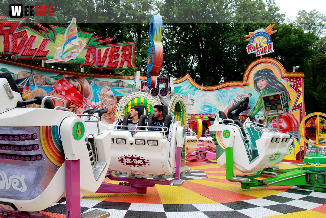 Wiesenfest Münchberg 2015 Abends