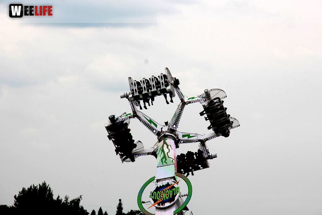 Wiesenfest Münchberg 2015 Abends
