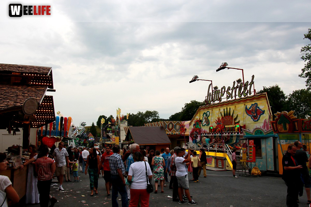 Wiesenfest Münchberg 2015 Abends