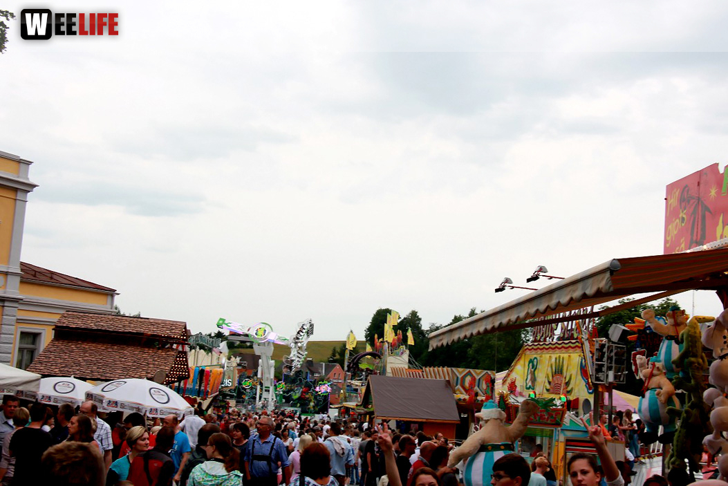 Wiesenfest Münchberg 2015 Abends