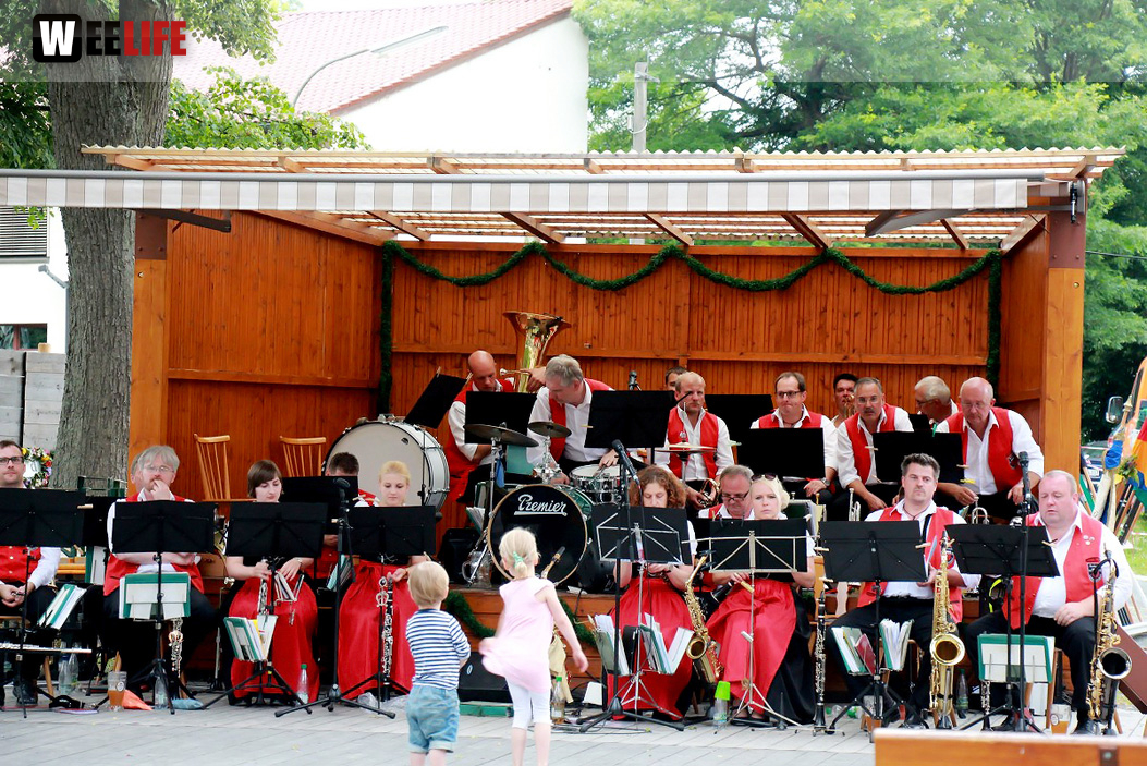 Wiesenfest Münchberg 2015 Abends