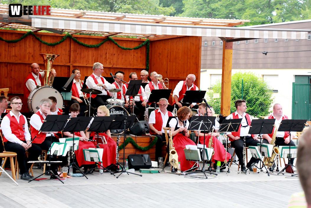 Wiesenfest Münchberg 2015 Abends