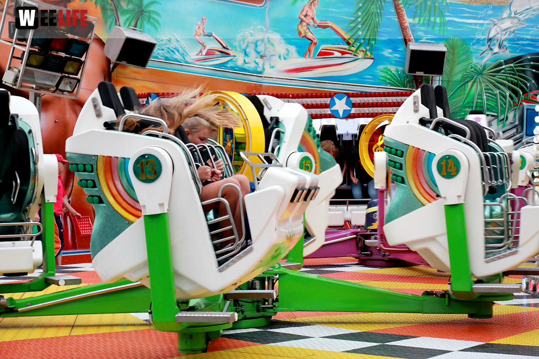 Wiesenfest Münchberg 2015 Abends