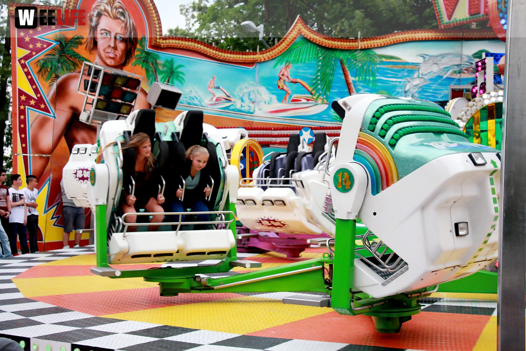 Wiesenfest Münchberg 2015 Abends