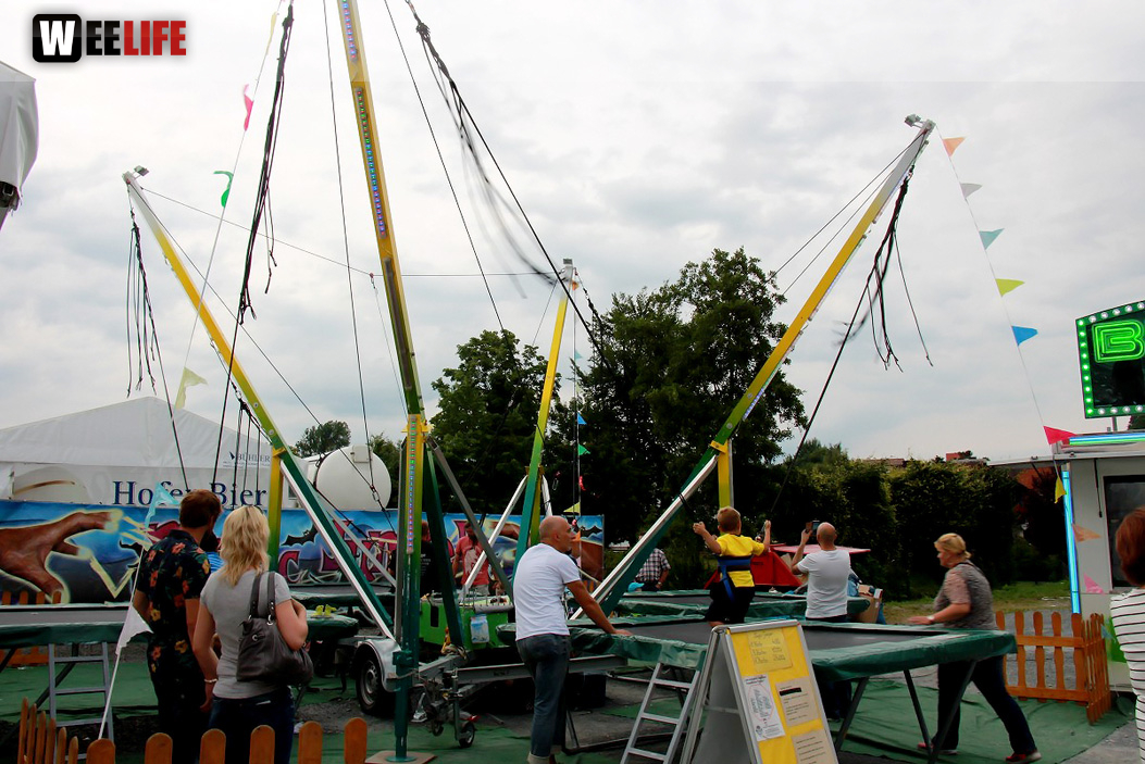 Wiesenfest Münchberg 2015 Abends