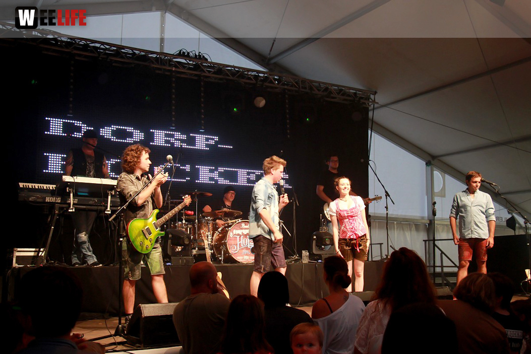 Wiesenfest Münchberg 2015 Dorfrocker
