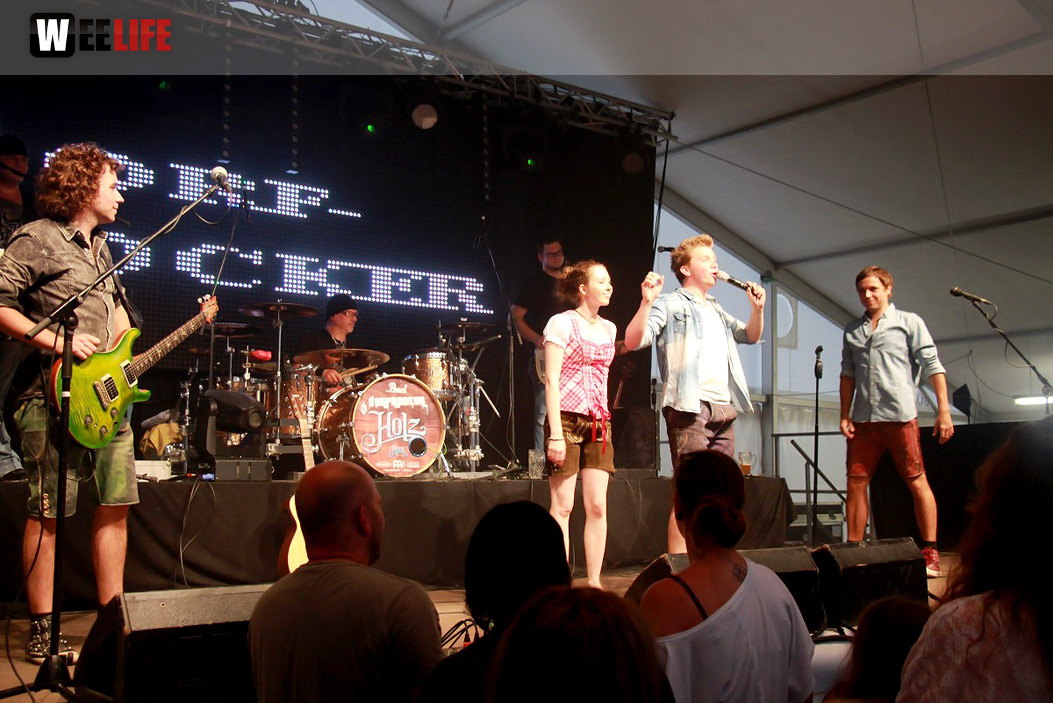 Wiesenfest Münchberg 2015 Dorfrocker