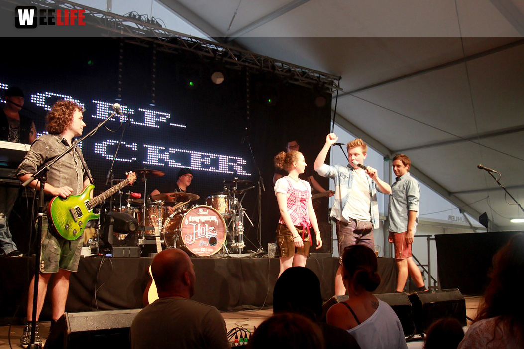 Wiesenfest Münchberg 2015 Dorfrocker