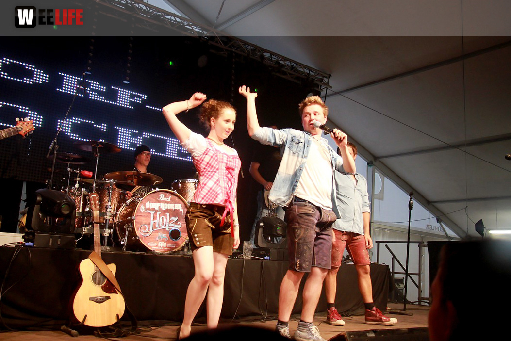 Wiesenfest Münchberg 2015 Dorfrocker