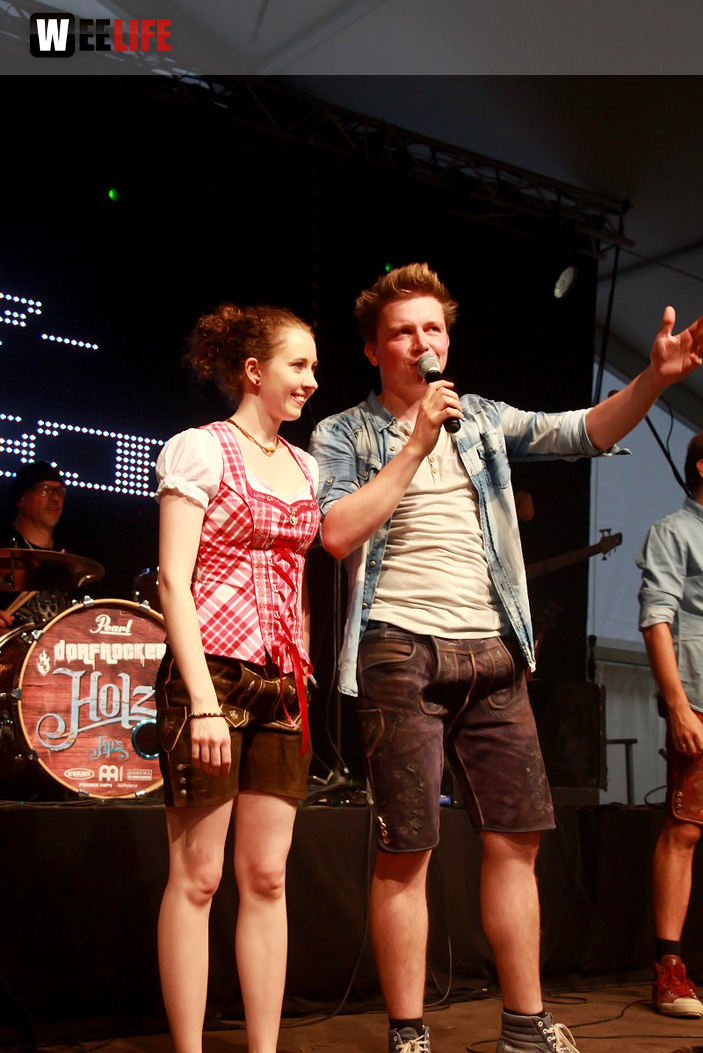 Wiesenfest Münchberg 2015 Dorfrocker