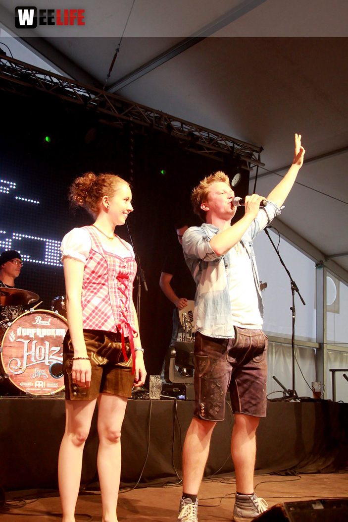 Wiesenfest Münchberg 2015 Dorfrocker