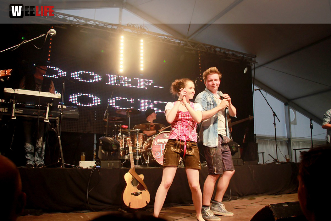 Wiesenfest Münchberg 2015 Dorfrocker