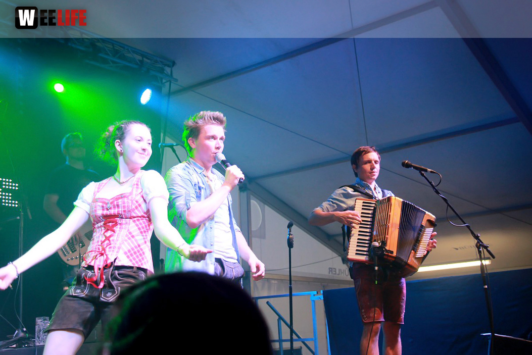 Wiesenfest Münchberg 2015 Dorfrocker