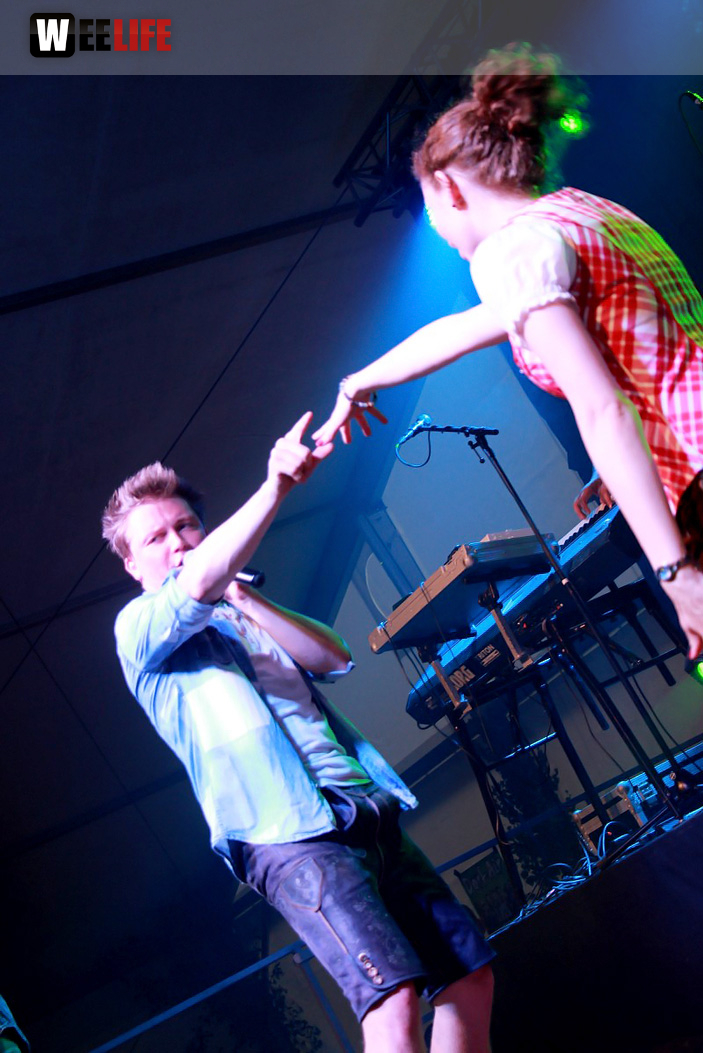 Wiesenfest Münchberg 2015 Dorfrocker