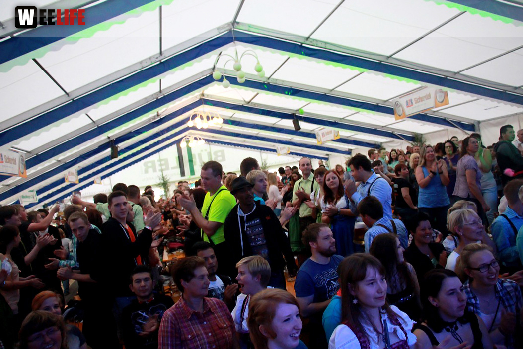 Wiesenfest Münchberg 2015 Dorfrocker