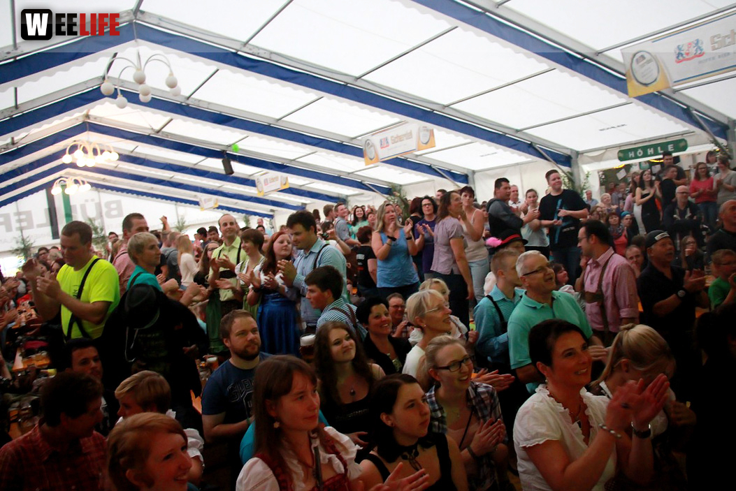 Wiesenfest Münchberg 2015 Dorfrocker