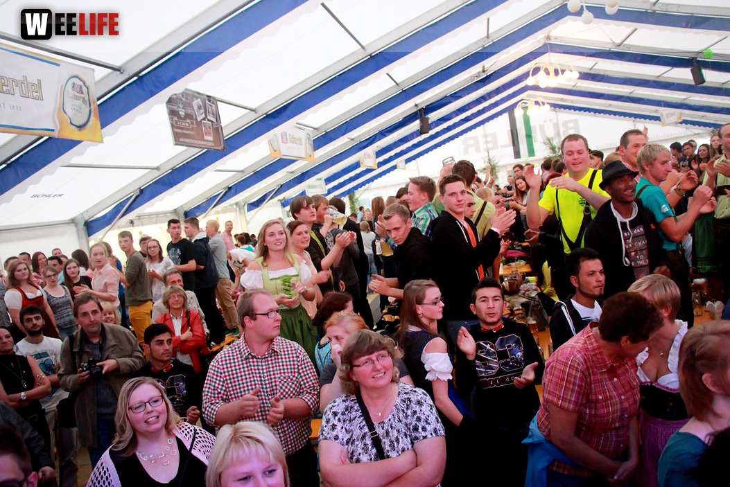 Wiesenfest Münchberg 2015 Dorfrocker