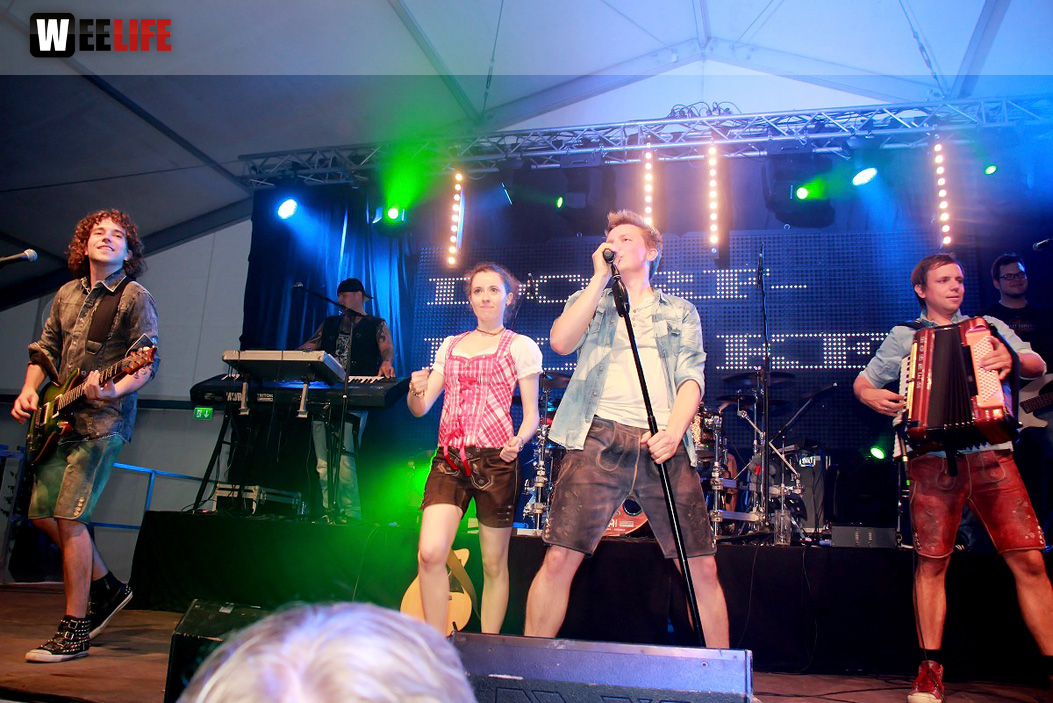 Wiesenfest Münchberg 2015 Dorfrocker