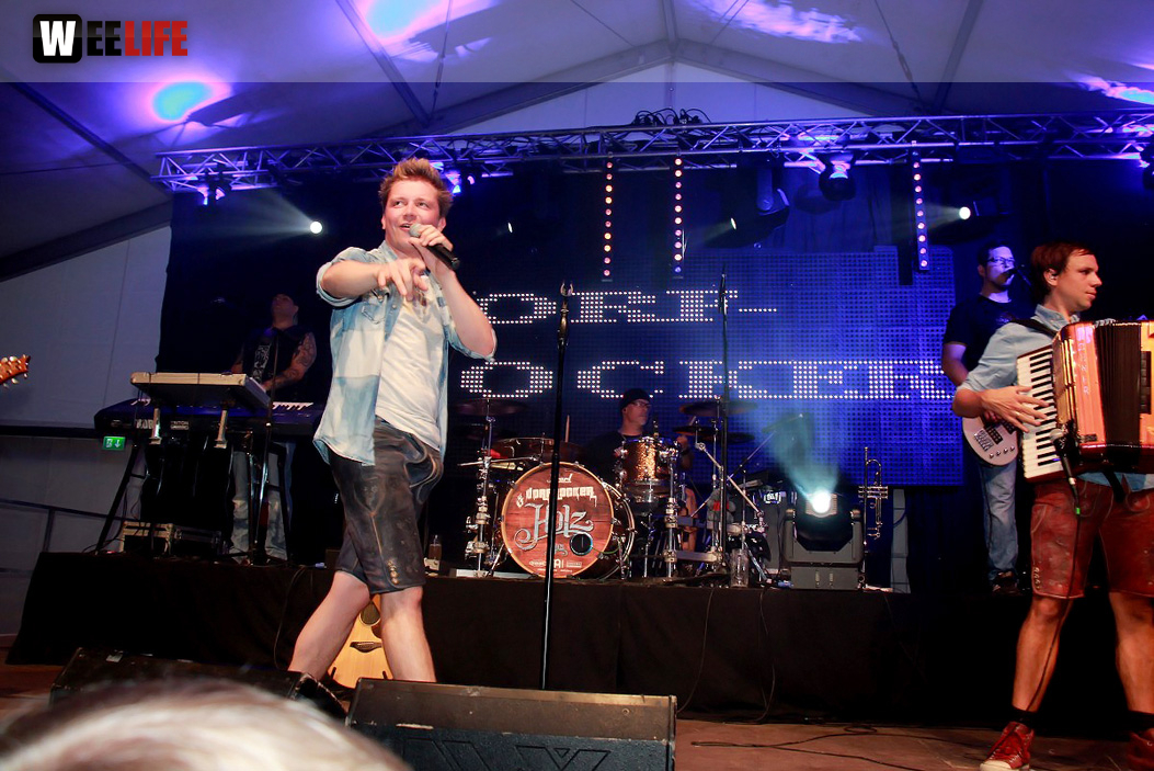 Wiesenfest Münchberg 2015 Dorfrocker