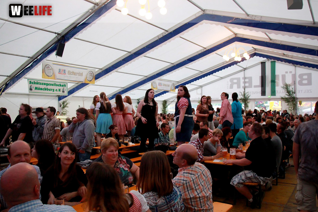Wiesenfest Münchberg 2015 Dorfrocker