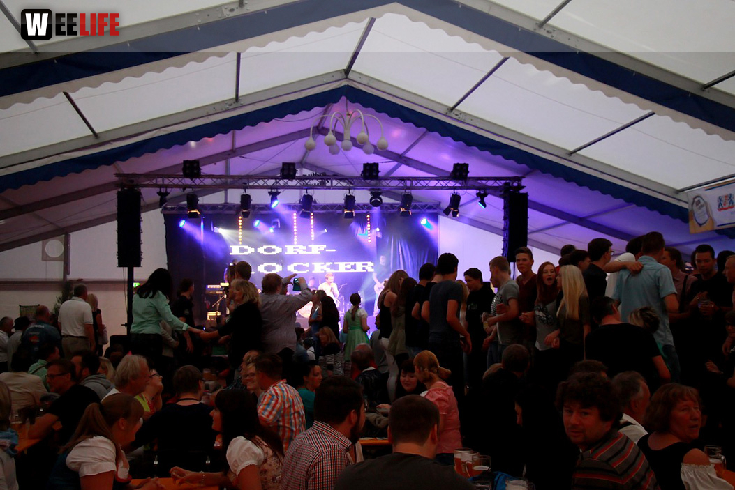 Wiesenfest Münchberg 2015 Dorfrocker