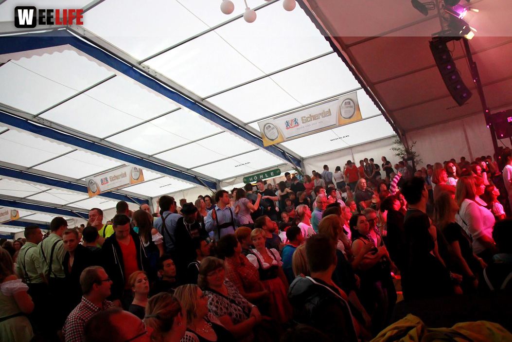 Wiesenfest Münchberg 2015 Dorfrocker