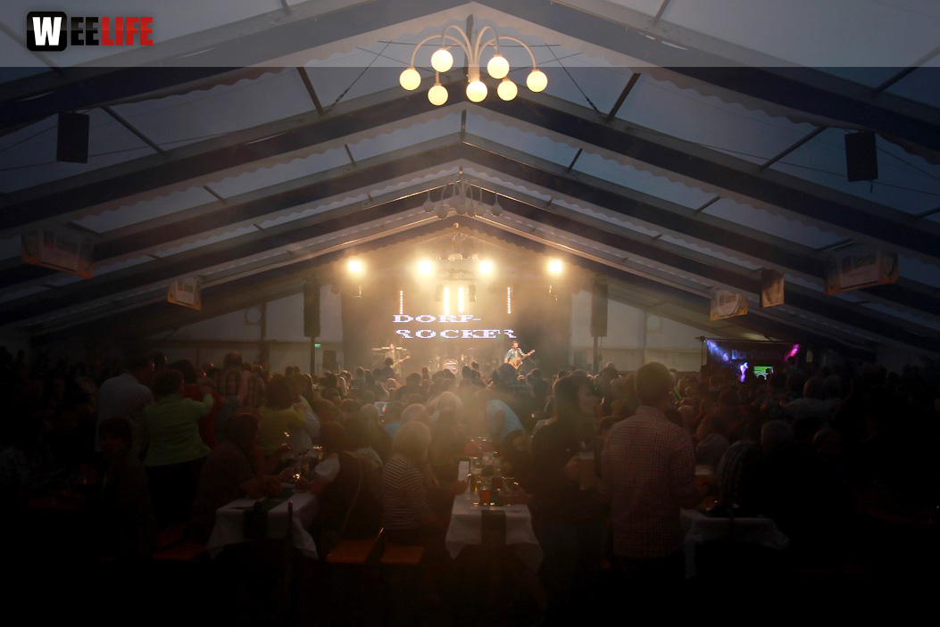 Wiesenfest Münchberg 2015 Dorfrocker