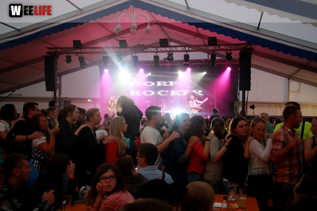 Wiesenfest Münchberg 2015 Dorfrocker