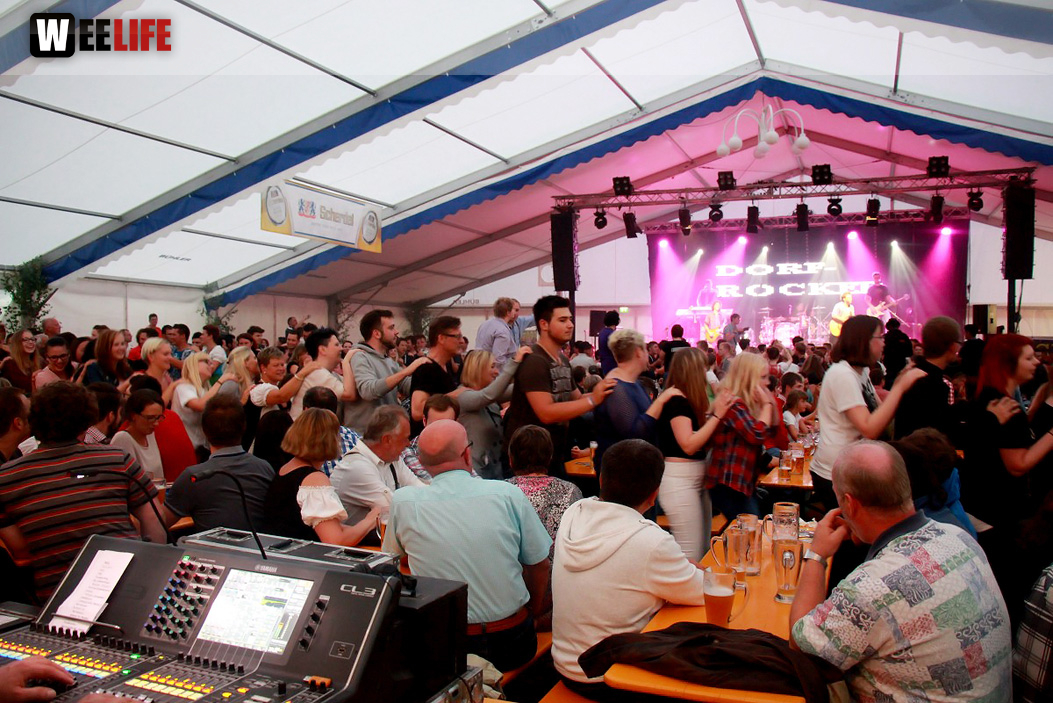 Wiesenfest Münchberg 2015 Dorfrocker