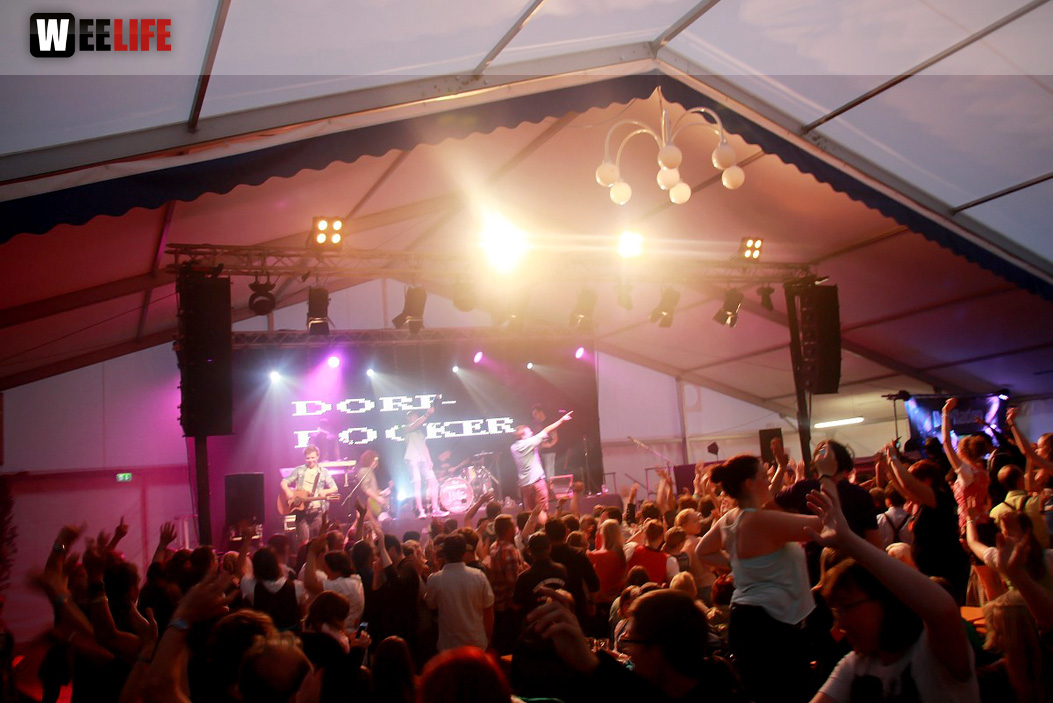 Wiesenfest Münchberg 2015 Dorfrocker