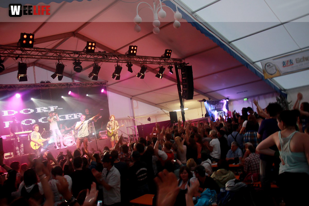 Wiesenfest Münchberg 2015 Dorfrocker