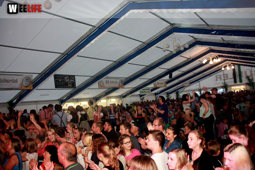 Wiesenfest Münchberg 2015 Dorfrocker