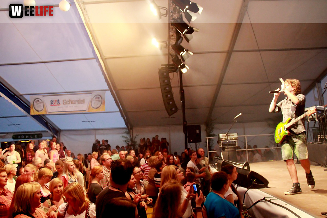 Wiesenfest Münchberg 2015 Dorfrocker