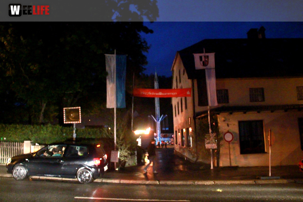 Wiesenfest Naila mit Pina Colada und Feuerwerk