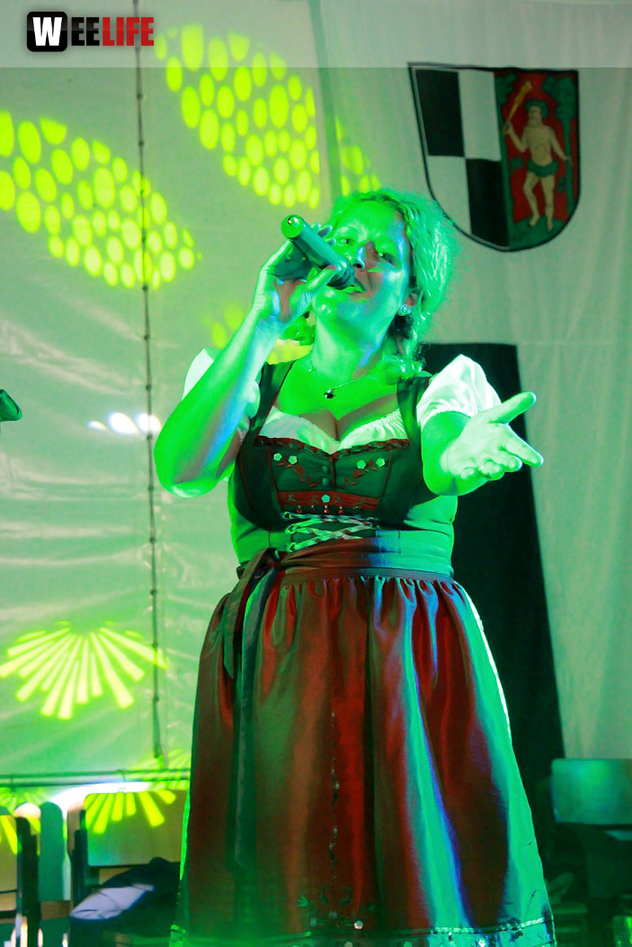 Wiesenfest Naila mit Pina Colada und Feuerwerk