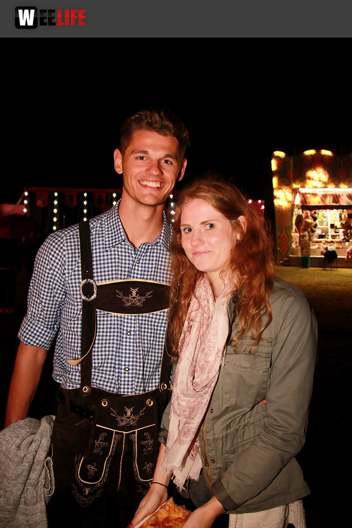 Wiesenfest Naila mit Pina Colada und Feuerwerk
