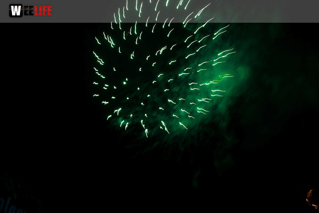 Wiesenfest Naila mit Pina Colada und Feuerwerk