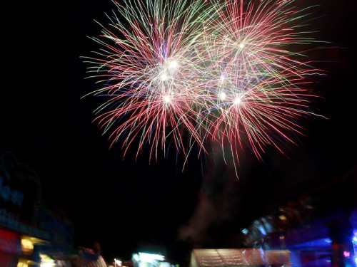 Wiesenfest Naila mit Pina Colada und Feuerwerk – Foto 48