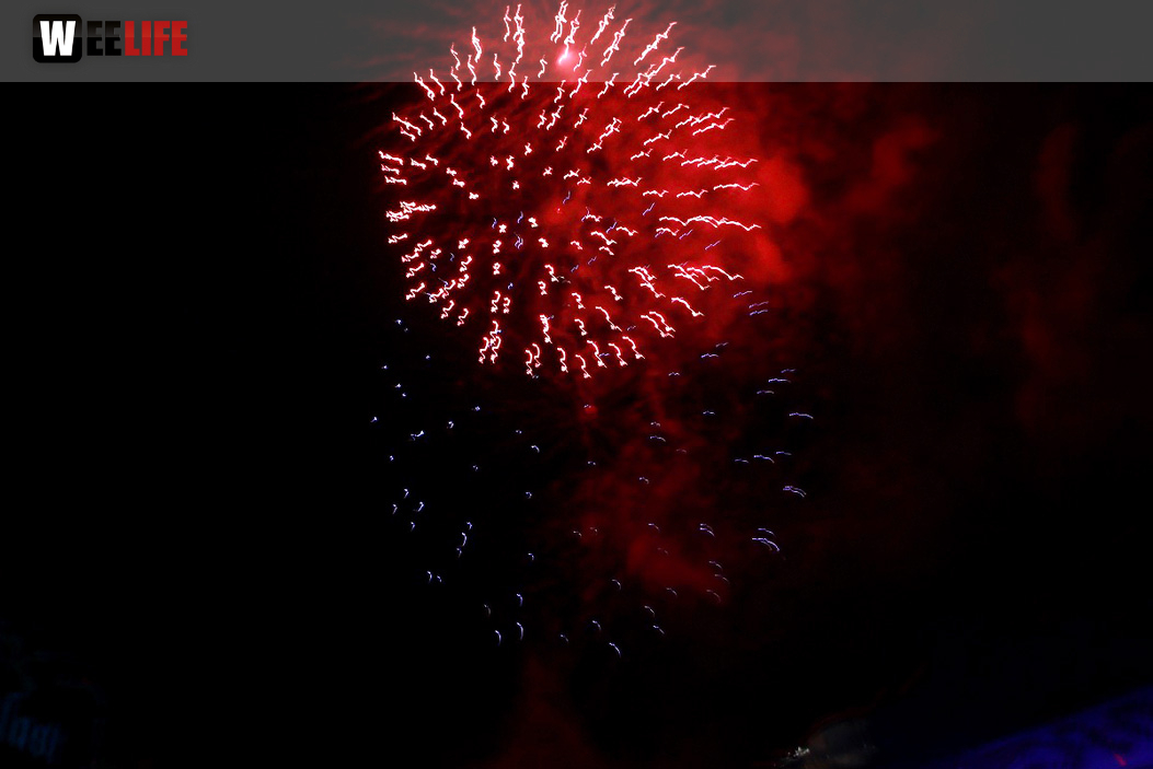 Wiesenfest Naila mit Pina Colada und Feuerwerk
