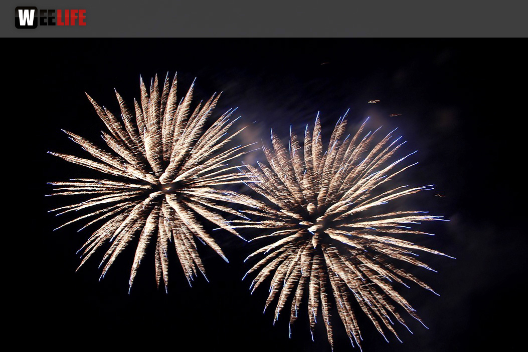 Wiesenfest Naila mit Pina Colada und Feuerwerk