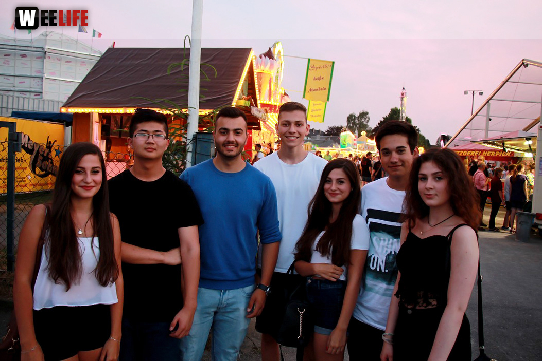 Wiesenfest Schwarzenbach Saale mit Partyteufel