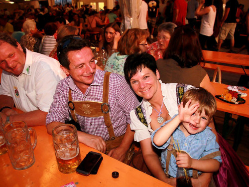 Wiesenfest Schwarzenbach Saale mit Partyteufel – Foto 38