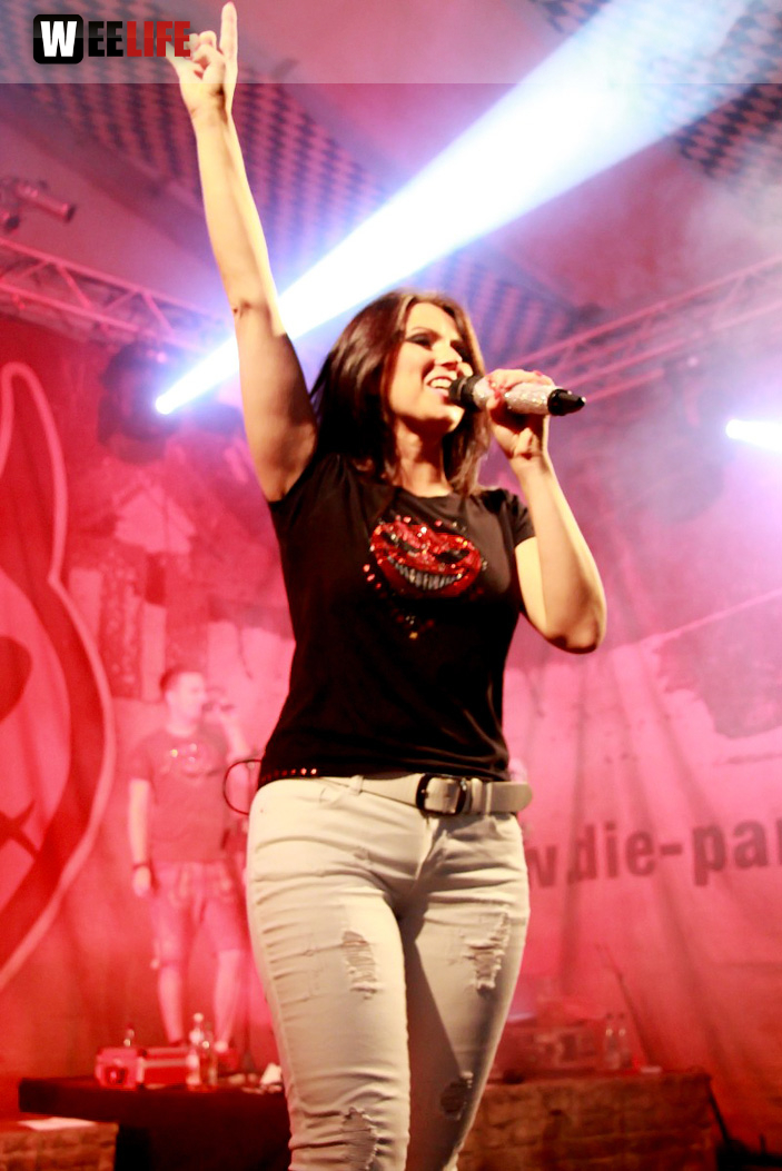 Wiesenfest Schwarzenbach Saale mit Partyteufel