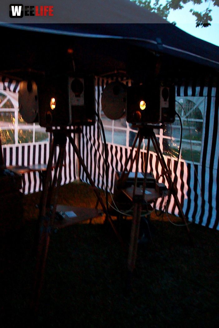 Uferflimmern, Open Air Kino Mit Haut und Haar