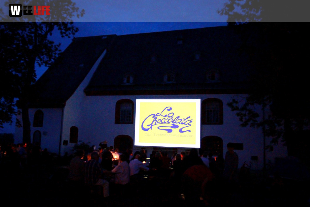 Uferflimmern, Open Air Kino Mit Haut und Haar